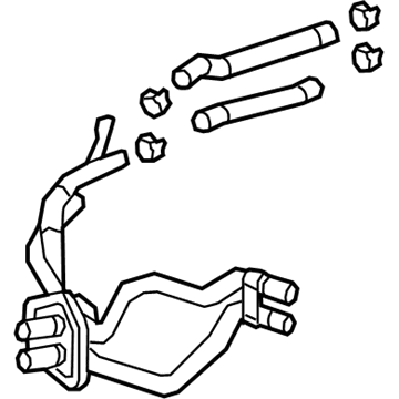 GM 84443582 Pipe Assembly
