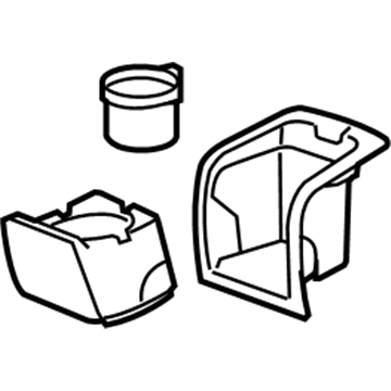 Hummer 15255364 Cup Holder