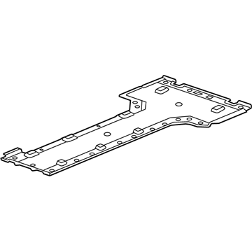 GM 22755912 Lower Deflector, Front