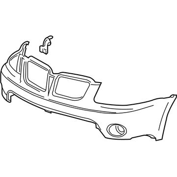 Pontiac Torrent Bumper - 19120956