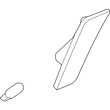 GM 23169180 Side Marker Lamp, Amber, Passenger Side