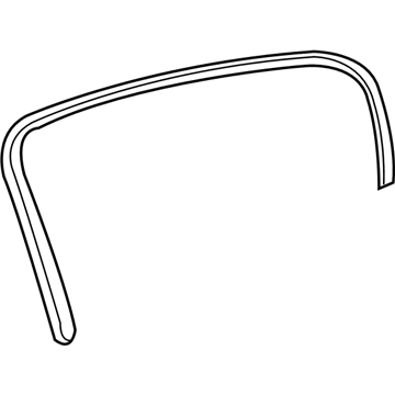 2008 Buick Lucerne Door Seal - 20809901