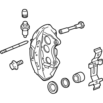 Cadillac CTS Brake Calipers - 22885106