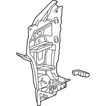 Buick 39130468 Hinge Pillar Reinforcement