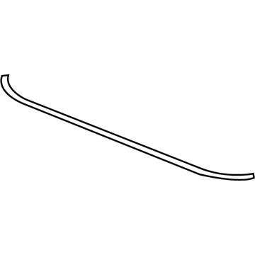 2005 Cadillac DeVille Weather Strip - 25678194