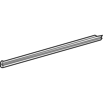 GM 13463838 Belt Weatherstrip, Front Driver Side