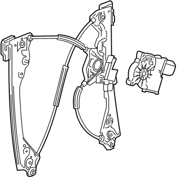 Chevy Colorado Window Regulator - 85609320