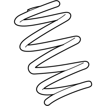 GM 84371397 Coil Spring, Front