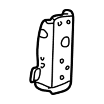 GM 10399136 Hinge Pillar, Front Passenger Side