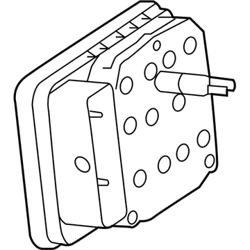 Cadillac ATS ABS Control Module - 22782245
