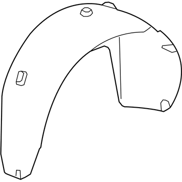 Chevy 22829472 Wheelhouse Liner