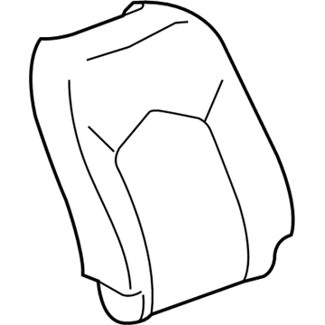 GM 20778332 Seat Back Cover, Passenger Side