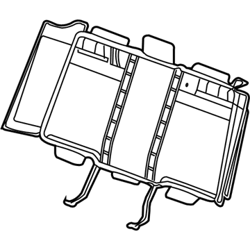 GM 15216761 Seat Back Frame, Rear