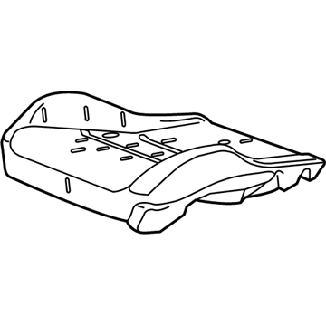 Chevy Seat Cushion Pad - 84427083