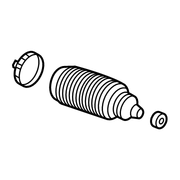 GMC 85557402 Tie Rod Boot