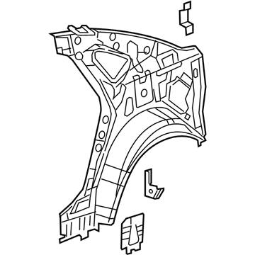 Buick 20985977 Inner Quarter Panel