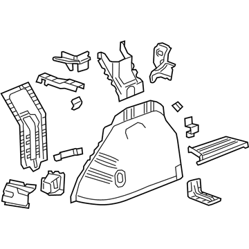 Buick 22865771 Inner Wheelhouse