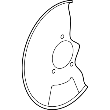 Cadillac 84711708 Splash Shield
