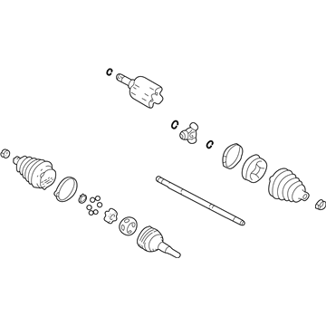 Oldsmobile Cutlass Axle Shaft - 26059860