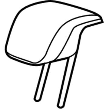 Chevy 42476962 Headrest