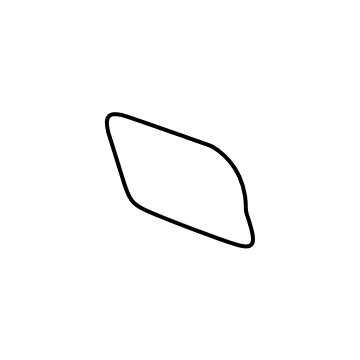 GM 84698319 Side Panel Panel, Black, Driver Side