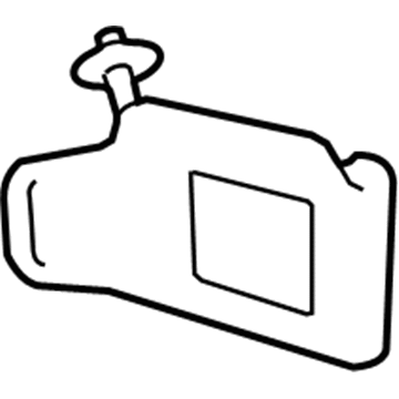 Chevy 25788231 Sunvisor