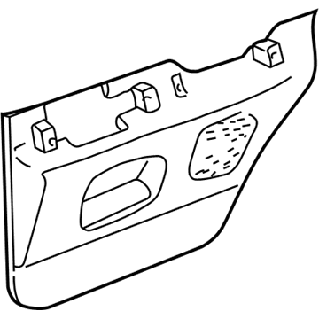 GMC 15034456 Door Trim Panel