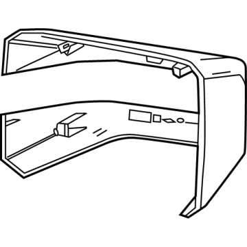 GM 85166023 Mirror Cover, Rear Driver Side