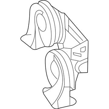 Pontiac 84594590 Lower Note Horn