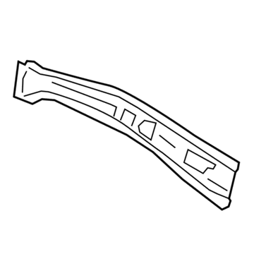 GM 25950997 Inner Center Pillar, Driver Side