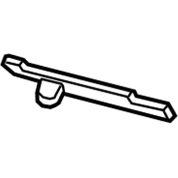 GM 20989148 Lock Pillar Reinforcement Baffle, Lower Driver Side