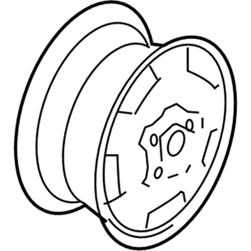 1995 Chevy Blazer Spare Wheel - 12355829