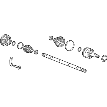 Cadillac ATS Axle Shaft - 84550228