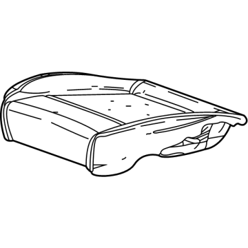 2022 Buick Encore GX Seat Cushion Pad - 42788157