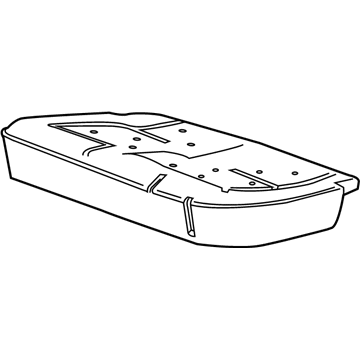 GMC Seat Cushion Pad - 84664222