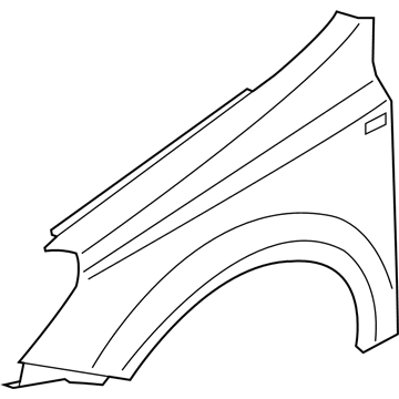 GM 93178666 Fender