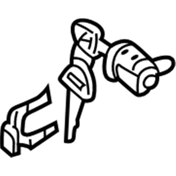 Chevy 91175208 Cylinder & Keys