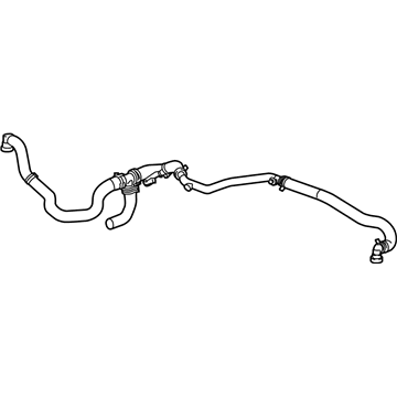 GM 84567000 Coolant Hose, Upper