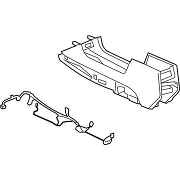 Buick Lucerne Center Console - 20782412