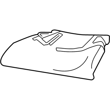2005 Buick Century Seat Cushion Pad - 16793533