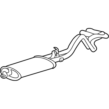 GMC C3500 Muffler - 15603976
