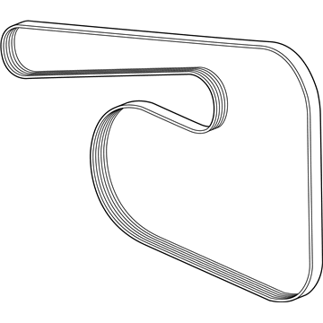 Buick Drive Belt - 12627134