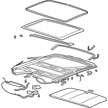 Buick 88952318 Sunroof Assembly