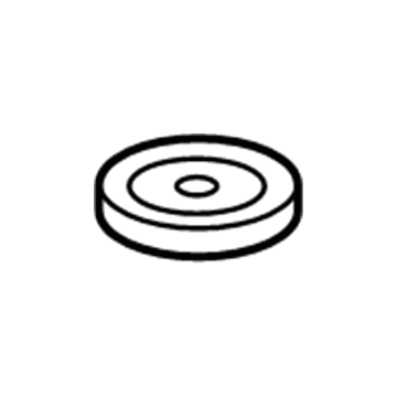 Saturn 22671093 Engine Cradle Upper Insulator