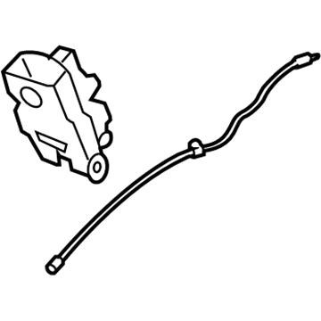 2011 Buick Lucerne Door Latch Assembly - 22742872