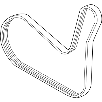 Saturn 12629347 Serpentine Belt