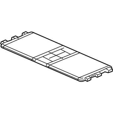 GM 15136329 Shelf, Gray, Rear