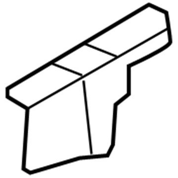 GM 20760010 Reinforcement, Front Passenger Side