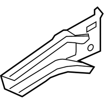 GM 20772244 Upper Rail, Front Driver Side
