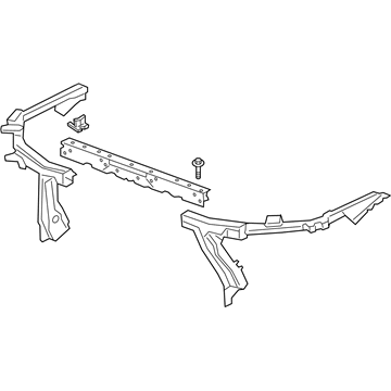 GM 84760202 Upper Tie Bar, Front
